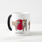 “Japanese Shiba Inu” モーフィングマグカップ (正面左)