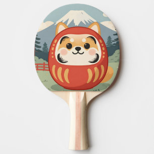 Japanese Shiba Inu Lucky Dog Table Tennis Paddle 卓球ラケット