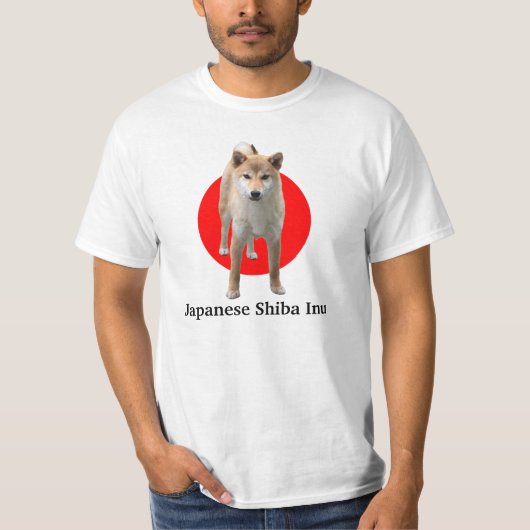 Japanese Shiba Inu Tシャツ (正面)