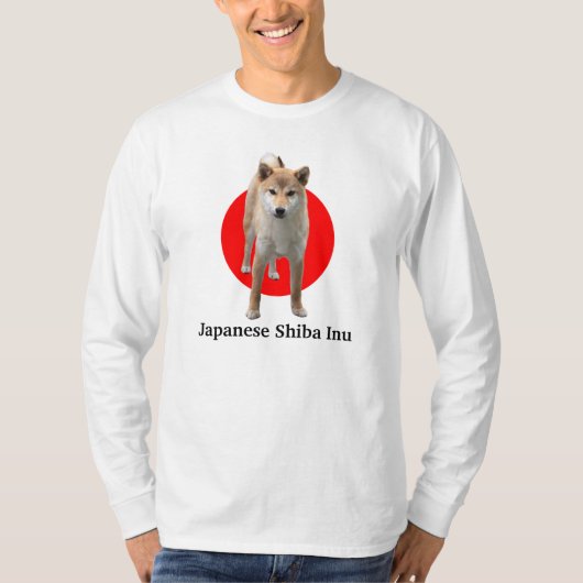 Japanese Shiba Inu Tシャツ (正面)