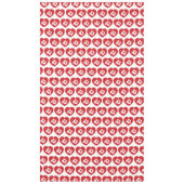 Japanese Shin Kanji Kokoro Heart 心 テーブルクロス (正面)