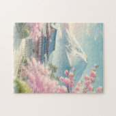 Japanese Spring – Cherry Blossoms Puzzle ジグソーパズル (横)