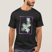 Japanese Style Aesthetic Flower Vaporwave Tシャツ (正面)