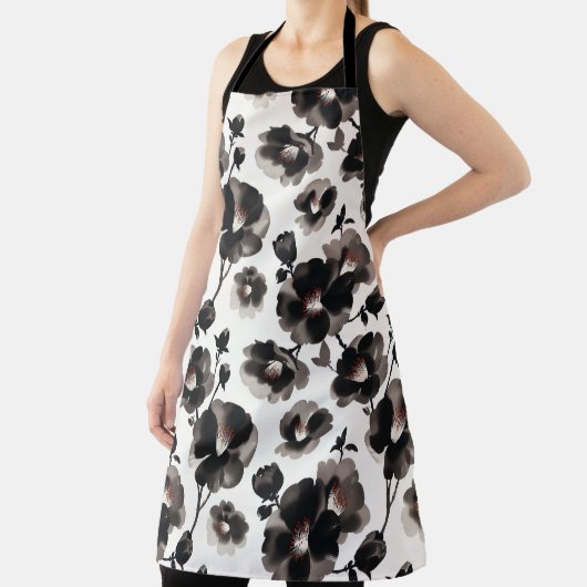 Japanese-style camellias エプロン (インサイチュ)