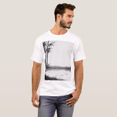 Japanese-style ink painting T-shirt Tシャツ (正面フル)
