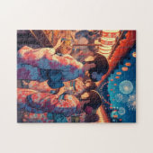 Japanese Summer Festival – Fireworks Puzzle ジグソーパズル (横)