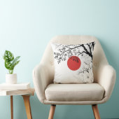 Japanese Sun & Nature Brush Art クッション (椅子)