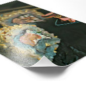 Japanese sushi フォトプリント            (角)