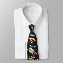 Japanese Sushi Foodie Neck Tie ネクタイ