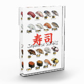 Japanese SUSHI illustration design フォトブロック (左)
