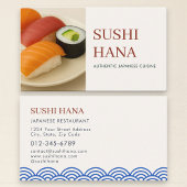 Japanese Sushi Restaurant Catering Service Photo 名刺