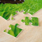 Japanese sushi roll soccer player in stadium ジグソーパズル (側面)