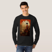 Japanese Temple Geisha Spirituality Tシャツ (正面フル)