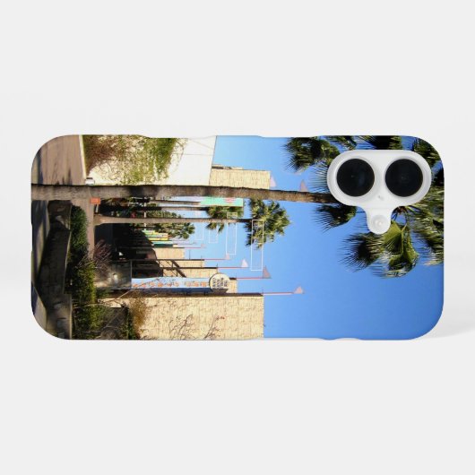 Japanese Theme Park iPhone 16ケース (裏面横)