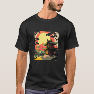 Japanese Tokyo Asian inspired retro 60u2019s style Tシャツ