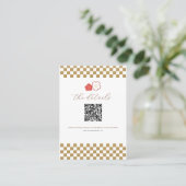 Japanese Touch Bridal プレイスカード (スタンド正面)