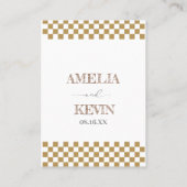 Japanese Touch Bridal プレイスカード (裏面)