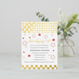 Japanese Touch Bridal 箔シーズンポストカード