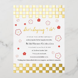 Japanese Touch Bridal 箔招待状ポストカード