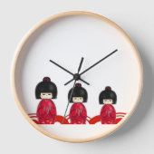 Japanese Traditional Beautiful 壁時計 (正面)