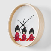 Japanese Traditional Beautiful 壁時計 (傾斜)