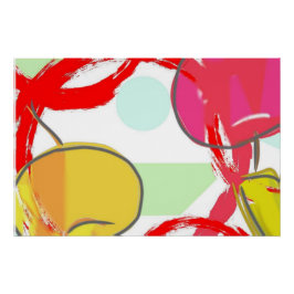 Japanese Traditional Colorful  ポスター