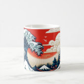 Japanese　Traditional　Vintage　 コーヒーマグカップ (中央)