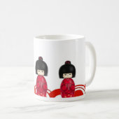 Japanese Traditional Vintage  コーヒーマグカップ (正面右)