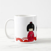 Japanese Traditional Vintage  コーヒーマグカップ (左)