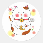 Japanese　Traditional　Vintage ラウンドシール (正面)