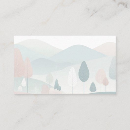 Japanese　Traditional　Vintage 名刺 (裏面)