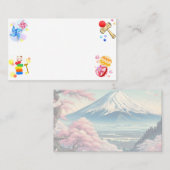 Japanese　Traditional　Vintage 名刺 (正面/裏面)