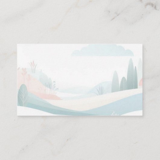 Japanese　Traditional　Vintage　 名刺 (裏面)