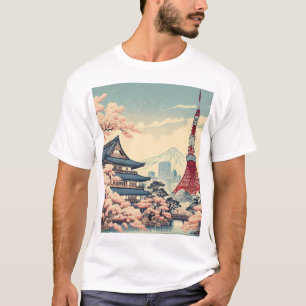 Japanese Traditional Vintage Tokyo Cool Tシャツ