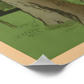 Japanese Trees Hiroshige Poster Japanese Art Decor ポスター (角)