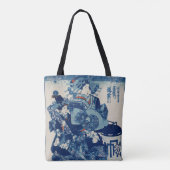 Japanese Ukiyo-e – Utagawa Kuniyoshi – Custom Text トートバッグ (裏面)