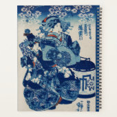 Japanese Ukiyo-e – Utagawa Kuniyoshi – Custom Text プランナー手帳 (裏面)