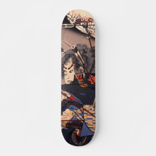 Japanese ukiyoe art スケートボード