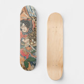 Japanese ukiyoe art スケートボード (正面)