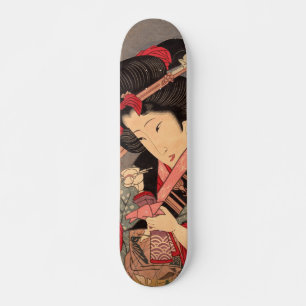 Japanese ukiyoe art スケートボード