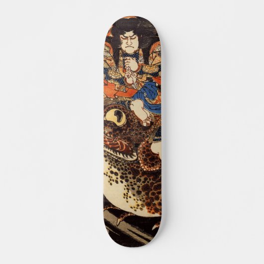 Japanese ukiyoe art skateboard スケートボード (正面)