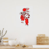 Japanese Umbrellas ポスター (キッチン)