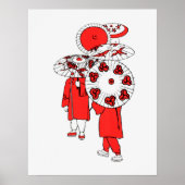 Japanese Umbrellas ポスター (正面)