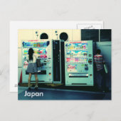 Japanese Vending Machines Postcard ポストカード (正面/裏面)