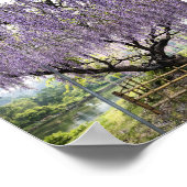Japanese Wisteria – Art Print ポスター (角)