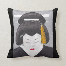Japanese Woman Cushion