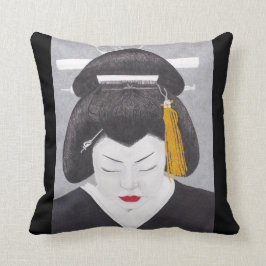 Japanese Woman Cushion クッション