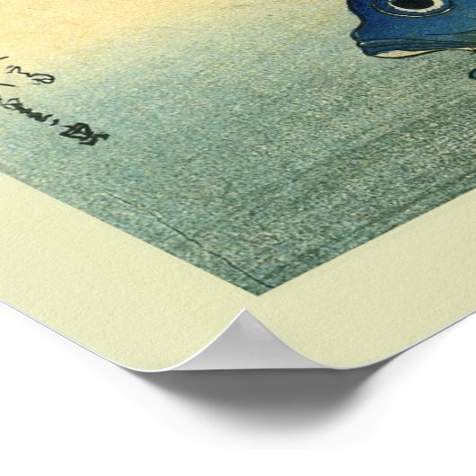 Japanese Woodblock ポスター (角)