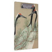 Japanese woodblock-print Cranes - Kamisaka Sekka クリップボード (右)