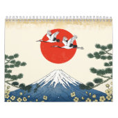 Japanese Woodblock Print Four Seasons カレンダー (カバー)